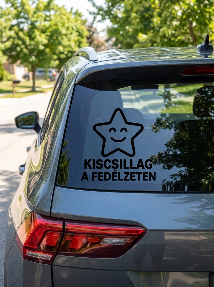 Vagány Kiscsillag a Fedélzeten - Autómatrica - termékkép