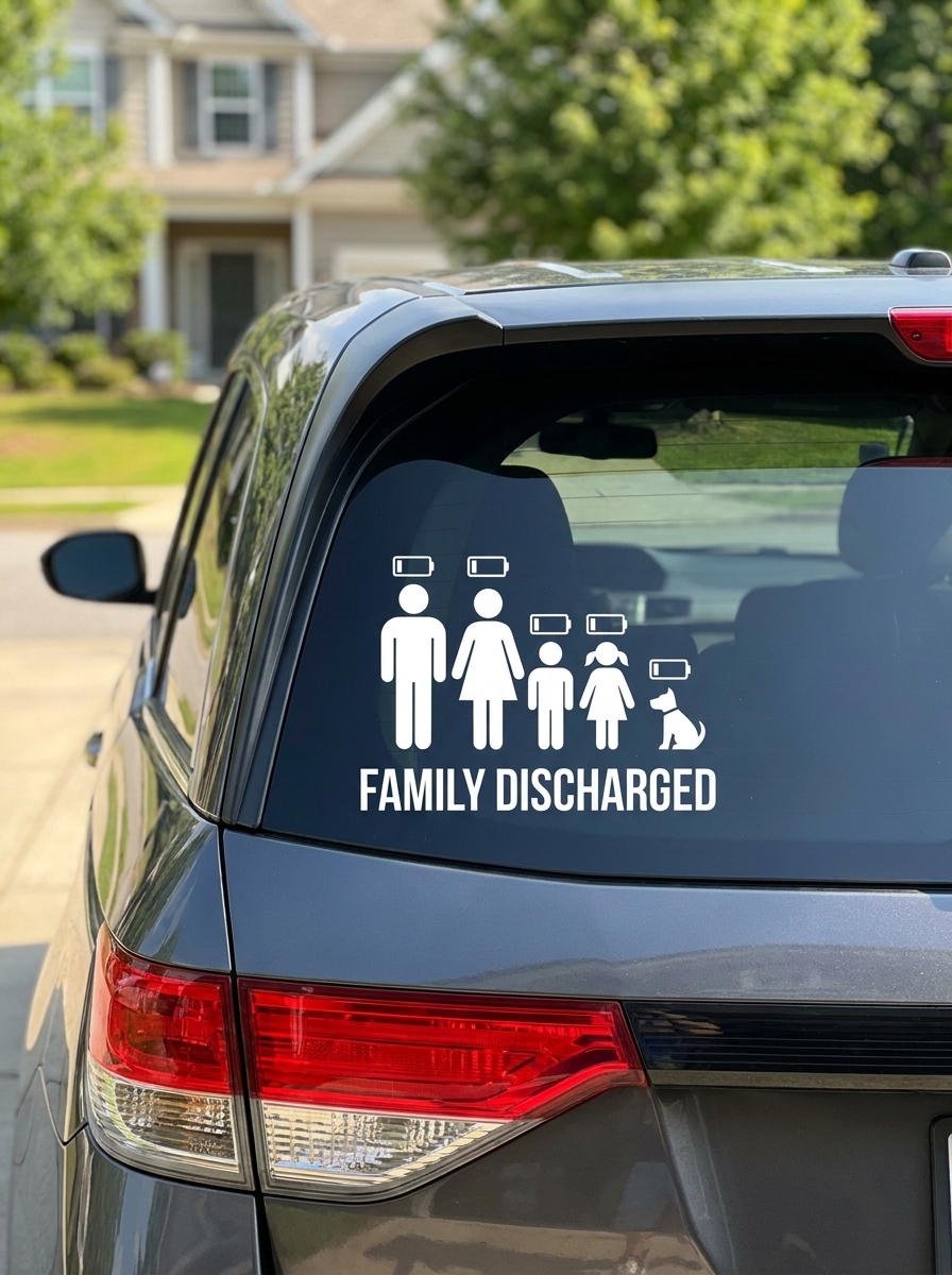 Vicces Lemerült Család - Family Discharged Autómatrica - termékkép